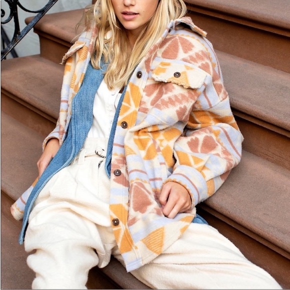 Free People Ruby Jacquard Jacket- XS - Picture 1 of 9